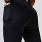 Black leggings with pockets