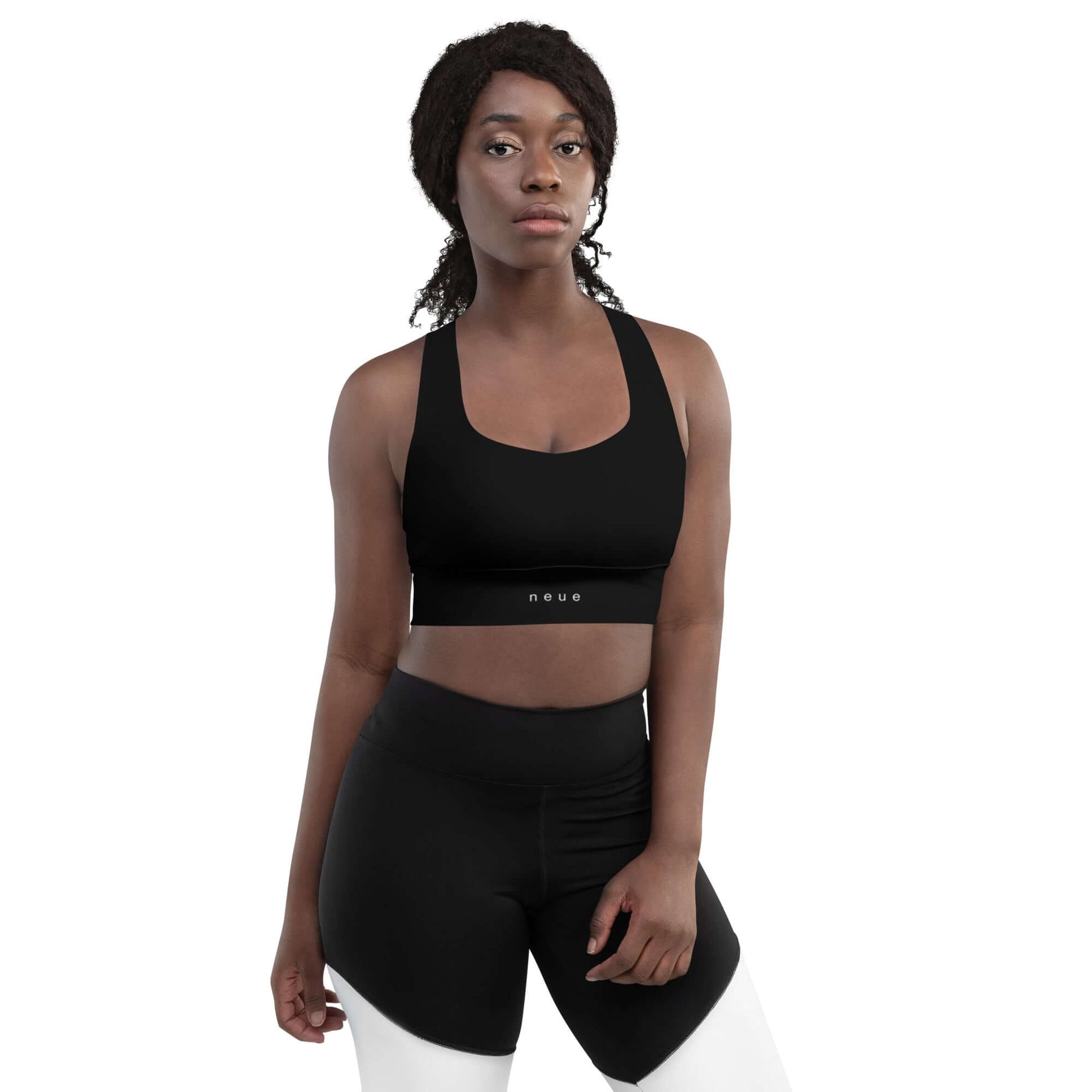 Super Soft Reversible Yoga Bra Black Women's Sports Bras , 60% OFF