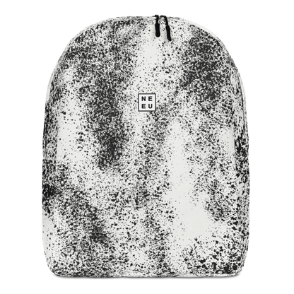 Neue City Adventure Backpack in black and white speckle pattern