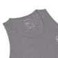 Neue Supply Co. Essential Workout Tank Top for Men in Athletic Heather Gray detail view